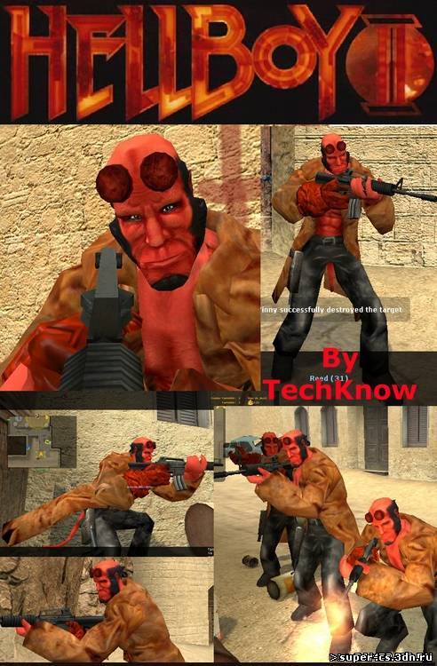 скин для админов TechKnow Hellboy II