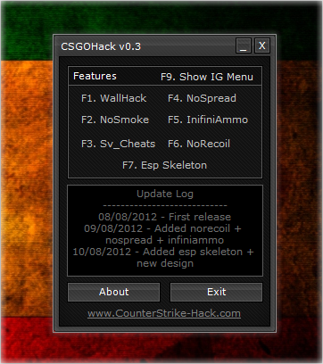 CSGOHack v0.3.3 | Скачать вх [ WH ] для CSGO рабочий